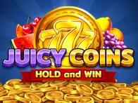 Juicy Coins Hold and Win game screenshot on Hellspin Casino app