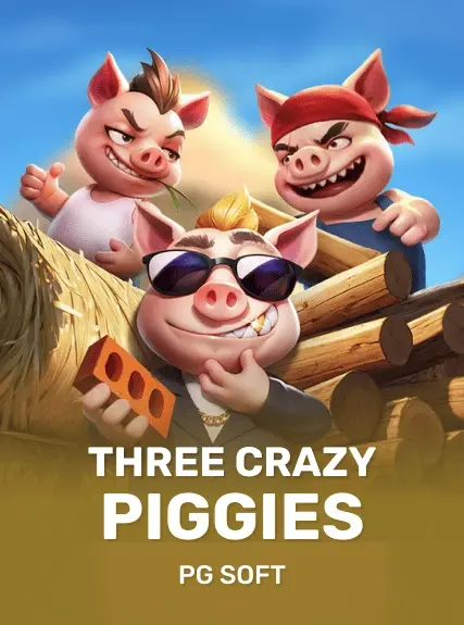 Three Crazy Piggies